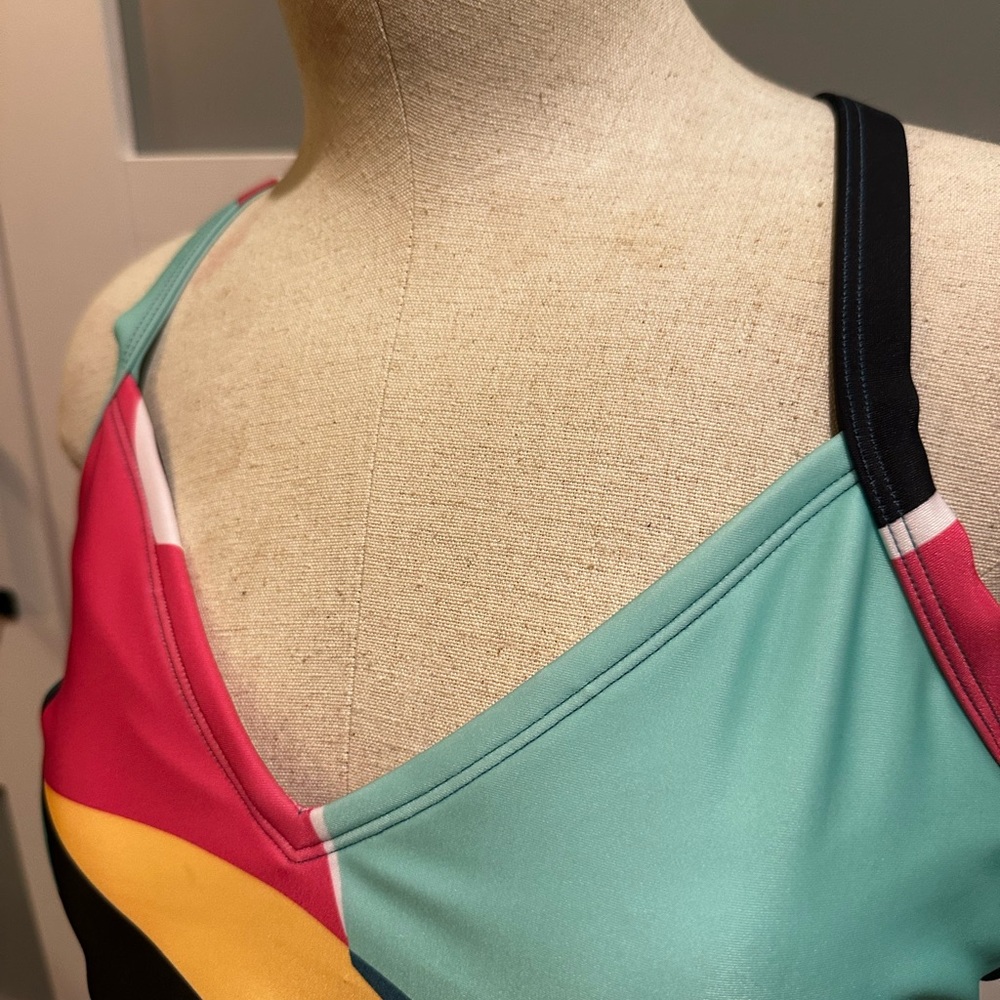 Colorful Strappy Top